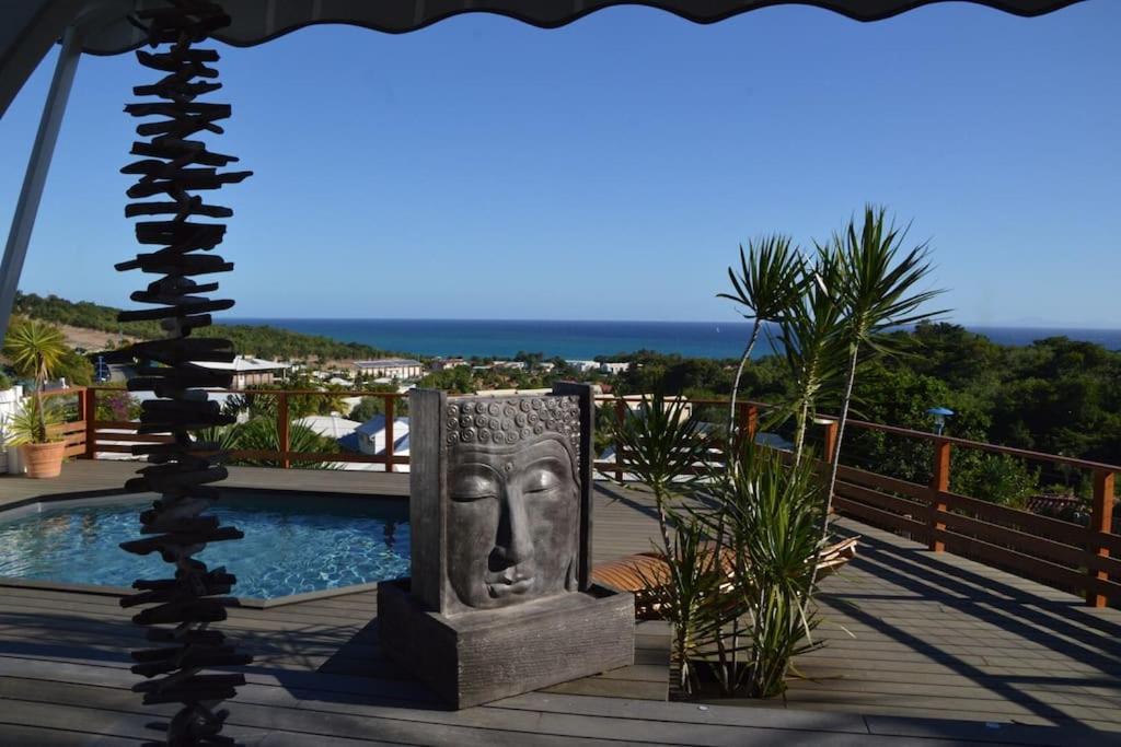 La Villa Coconut Vue A 180° Mer Rocher Du Diamant Le Diamant Exterior foto