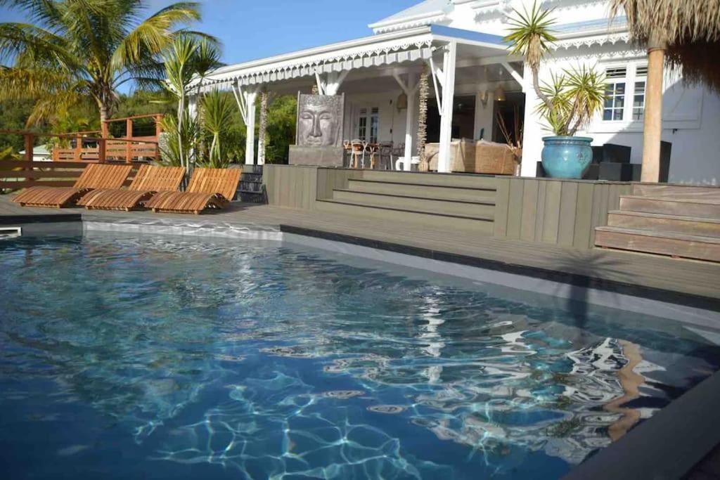 La Villa Coconut Vue A 180° Mer Rocher Du Diamant Le Diamant Exterior foto