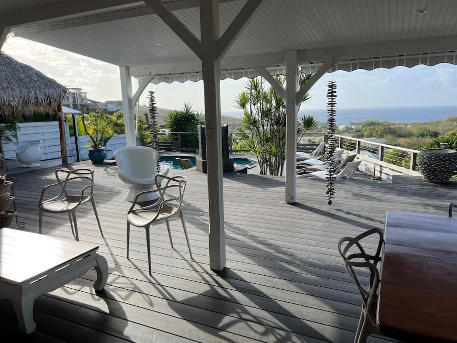 La Villa Coconut Vue A 180° Mer Rocher Du Diamant Le Diamant Exterior foto