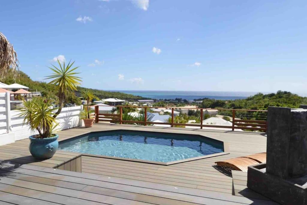 La Villa Coconut Vue A 180° Mer Rocher Du Diamant Le Diamant Exterior foto