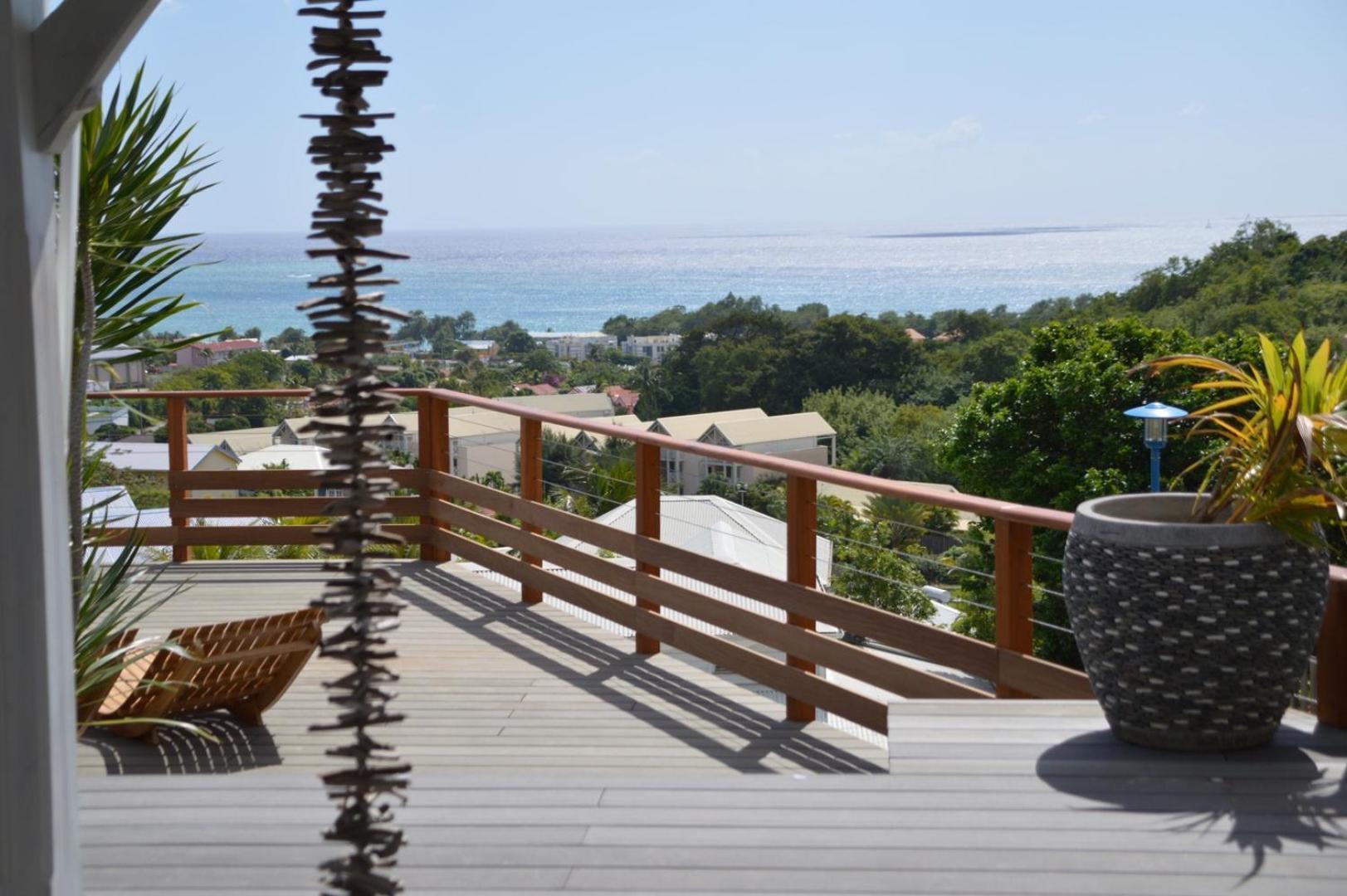 La Villa Coconut Vue A 180° Mer Rocher Du Diamant Le Diamant Exterior foto